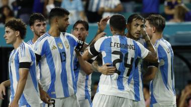 Argentina venció 1-0 a Venezuela con gol de Lo Celso, que se lo dedicó a Russo