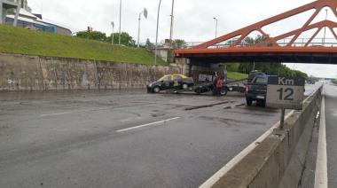 Diluvio en Buenos Aires: un taxista murió tras una descompensación en la General Paz anegada