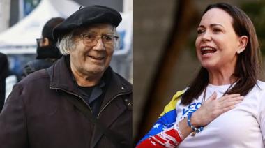 Pérez Esquivel cuestiona a María Corina Machado por su cercanía con EE.UU.