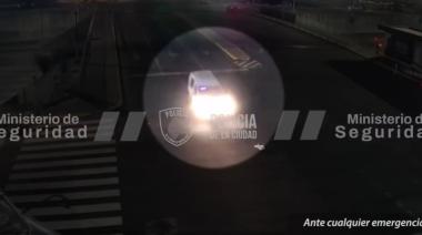 Persecución en Villa Devoto: cayó un uruguayo armado y con gas pimienta en una camioneta melliza