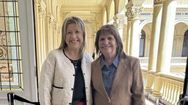 Patricia Bullrich presentó en Casa Rosada a su posible sucesora en Seguridad