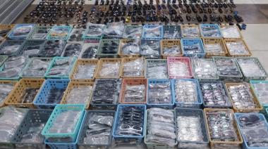 Fiscalía de CABA: así fue el operativo que incautó 10 mil productos truchos en Once