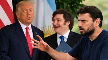 Grabois contra Milei tras la reunión con Trump: “Es un arrastrado fracasado y humillado”