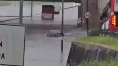 Temporal en AMBA: cayeron más de 100 mm en dos horas y hubo anegamientos en diferentes zonas