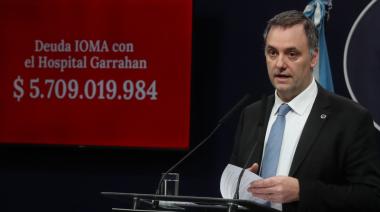 Adorni resaltó el apoyo de EE.UU. y anunció beneficios para jubilados