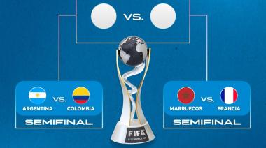 Argentina, Colombia, Francia y Marruecos, los cuatro mejores del Mundial Sub-20