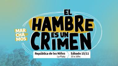 “El hambre es un crimen”: organizaciones marcharán en defensa de la niñez