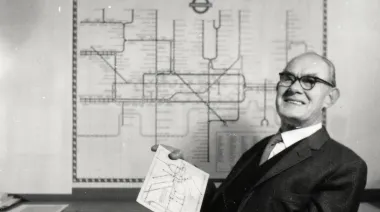 La historia del empleado que rediseñó el metro de Londres y cambió el mundo