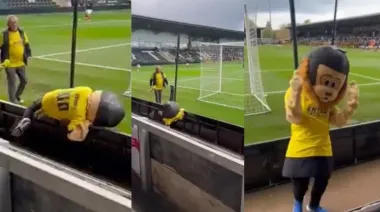 Inglaterra: la mascota del equipo de fútbol St Albans City llegó borracha y fue expulsada