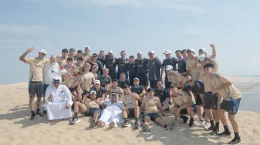 La Sub-17 vivió una jornada especial en el desierto de Qatar