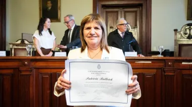 Bullrich fue proclamada y ya se prueba el traje de jefa libertaria del Senado