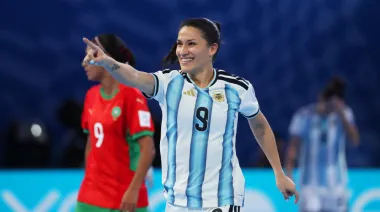 Argentina convirtió el primer gol en la historia del Mundial femenino de futsal