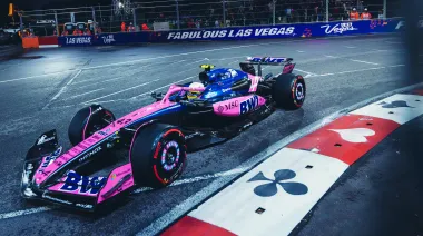 Franco Colapinto largará 15° en el GP de Las Vegas de F1