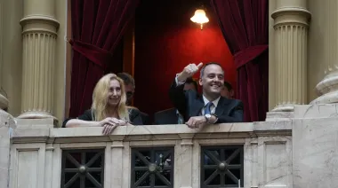 Karina Milei y Adorni acompañaron la jura de Bullrich sin invitación formal