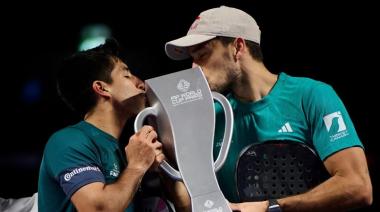 Chingotto y Galán conquistaron Kuwait en una final épica del Mundial por Parejas