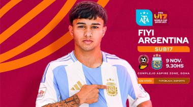 La Selección Sub-17 se juega el primer puesto ante Fiyi en el Mundial de Qatar