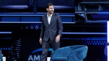Lionel Messi recibió la llave de Miami en el American Business Forum