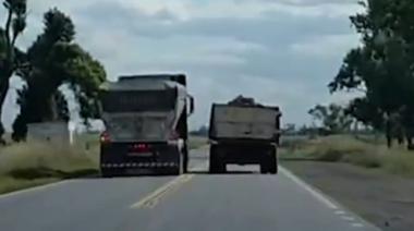 ANSV impone multa millonaria a camionero por realizar maniobra peligrosa