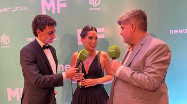 Agos Larocca: “Es un orgullo recibir la estatuilla a 25 años del inicio de SportsCenter”