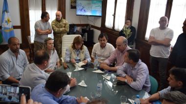 Fondos por $1.900 millones, máquinas y créditos: la promesa de Bullrich a los productores inundados 