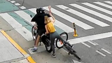 Cayeron en Villa Crespo los motochorros que intentaron robar a una turista en Palermo