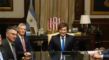 El nuevo gesto de Milei con Estudiantes en su reunión con el canciller de Israel