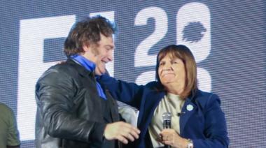 Bullrich rompe con Macri y se alinea con Milei para sostener a Menem