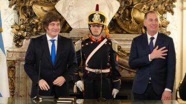 Santilli juró como ministro del Interior ante Javier Milei
