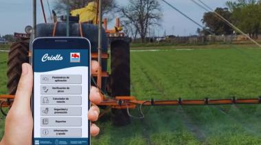 El INTA presentó "Criollo", una app para calibrar las aplicaciones de pulverizadoras