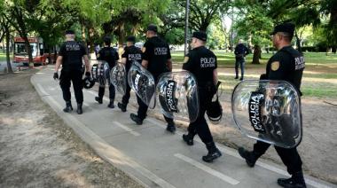 Gobierno porteño: así fue el desalojo de 150 manteros de un parque del barrio de Saavedra