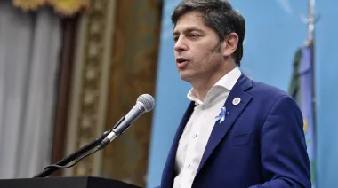 Kicillof mostró músculo político para reclamar la aprobación del endeudamiento