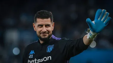 Gabriel Arias se despidió de Racing con una ovación en el Cilindro