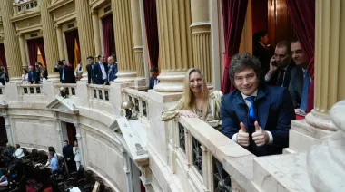 Milei marcó presencia en el Congreso y convoca a aliados para apurar reformas