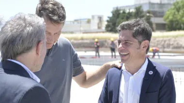 Bahía Blanca: Kicillof supervisó una obra que solucionaría un histórico drama