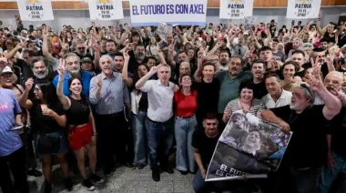 Larroque cerró el año de 'La Patria es el Otro' con un fuerte respaldo a Kicillof