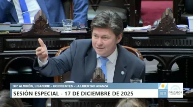 Presupuesto 2026: el blooper del libertario Almirón que agrandó al peronismo
