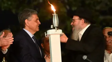 En Janucá, Jorge Macri condenó el atentado en Sídney y llamó a frenar el antisemitismo