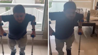 “Me sacaron las ruedas”: el emotivo video viral de Franco Rinaldi