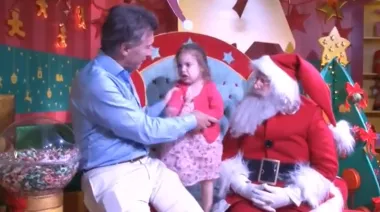 “Que se bañe”: el día que Antonia, hija de Mauricio Macri, fulminó a Papá Noel