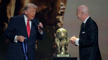 Infantino premió a Donald Trump con el “Peace Prize” en el sorteo del Mundial 2026