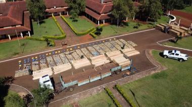 Operativo en la ruta 14: el truco en la carga de madera que escondía más de 2,5 toneladas de marihuana