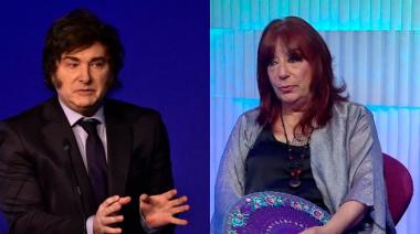 Ludovica Squirru fulminó a Milei con una frase cósmica: “No es de la Tierra”