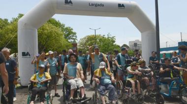 Parque Sarmiento fue sede de la 9ª Carrera por la Inclusión con deporte y música