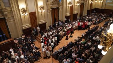 El Colegio Nacional de Buenos Aires reinauguró su Aula Magna