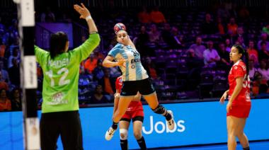 La selección femenina de handball le ganó a Túnez en el último segundo