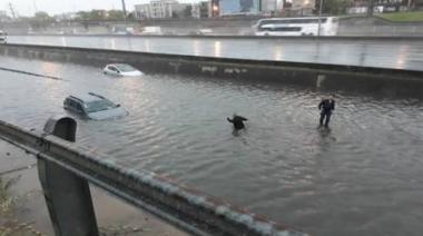 Lluvia, granizo y caos en el AMBA: las zonas más afectadas y el susto en la Panamericana