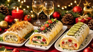 Recetas para las Fiestas: tres piononos salados y trucos clave para la firmeza