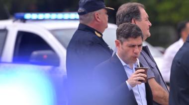 Axel Kicillof entregó 40 nuevos patrulleros en La Plata y apuntó contra el Gobierno nacional