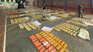 Un cargamento valuado en 4.400 millones de pesos: secuestran más de una tonelada de marihuana en Misiones