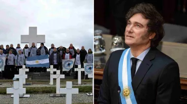 "Traidor a la patria": dura intimación de excombatientes a Milei por Malvinas